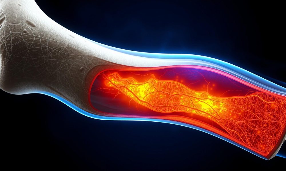 Dehidrasyon baş dönmesi - medikal atlas stilinde anatomik kesit illustrasyonu