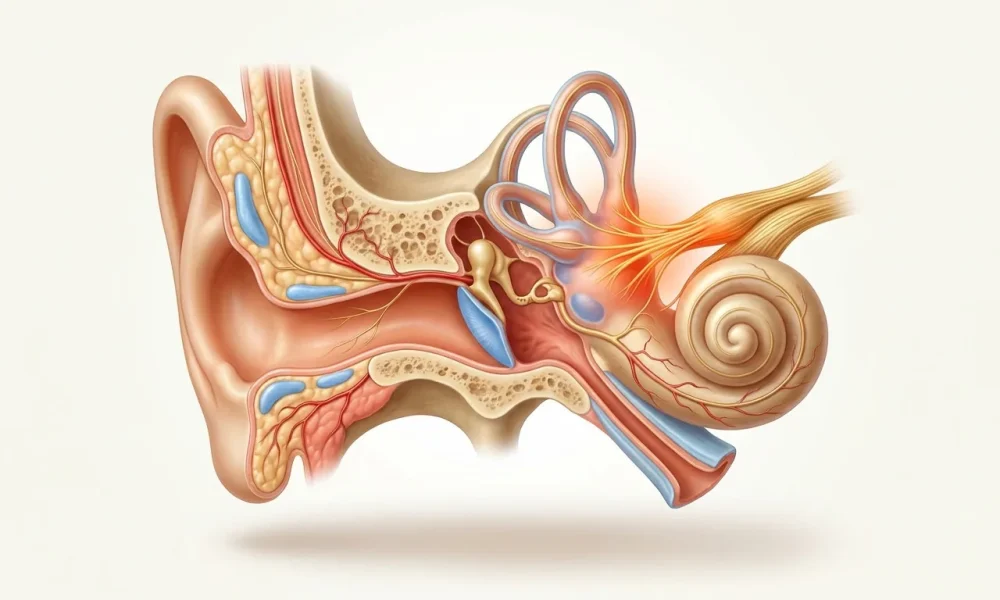 Vestibüler nörinit - vestibüler sinir anatomisi