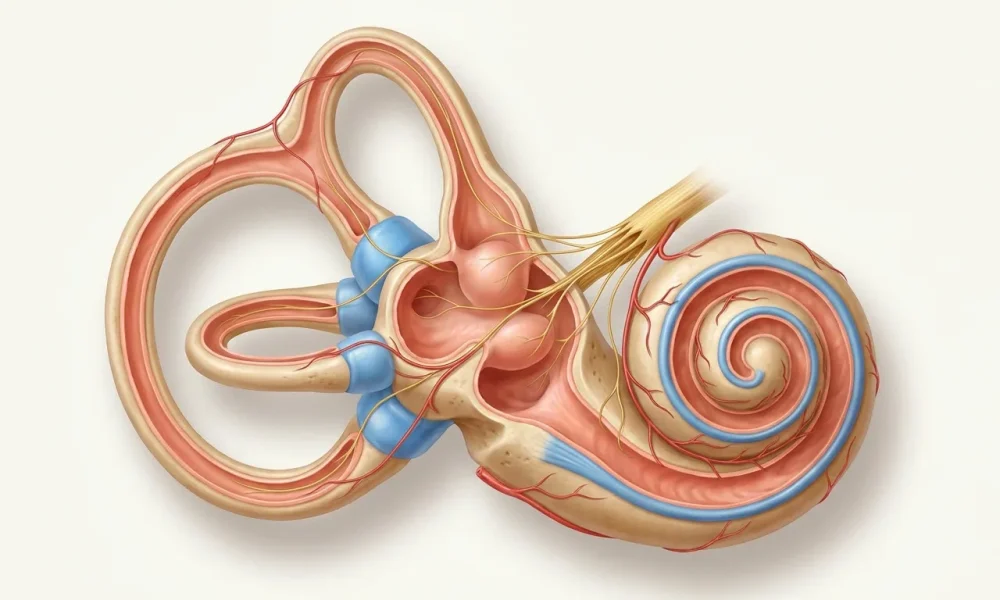 VEMP testi - iç kulak otolit organları anatomisi