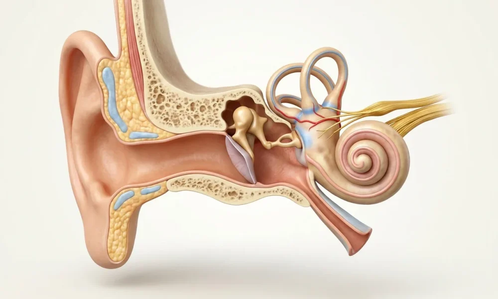Kulak çınlaması ve baş dönmesi - iç kulak anatomisi