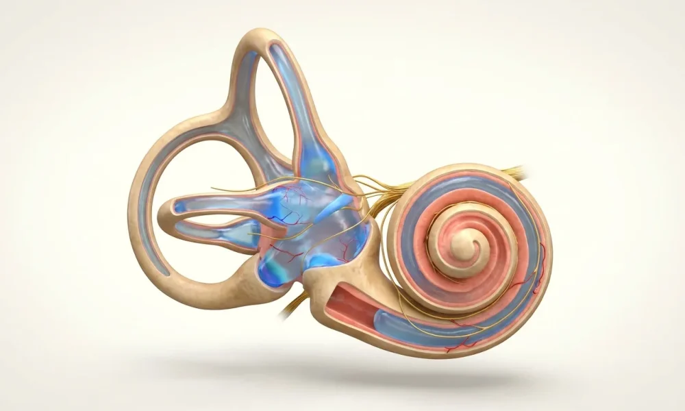 Meniere kulakta basınç - iç kulak endolenf anatomisi