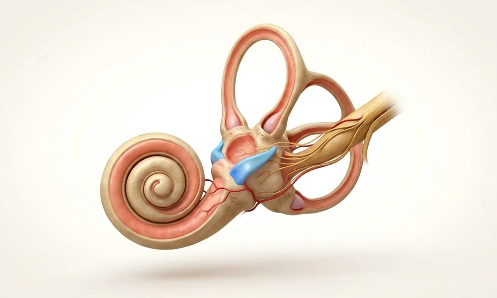 Baş dönmesi için ilaç isimleri anatomik illüstrasyon - Baş Dönmesi İçin İlaç İsimleri: 12 Etkili Ürün Listesi