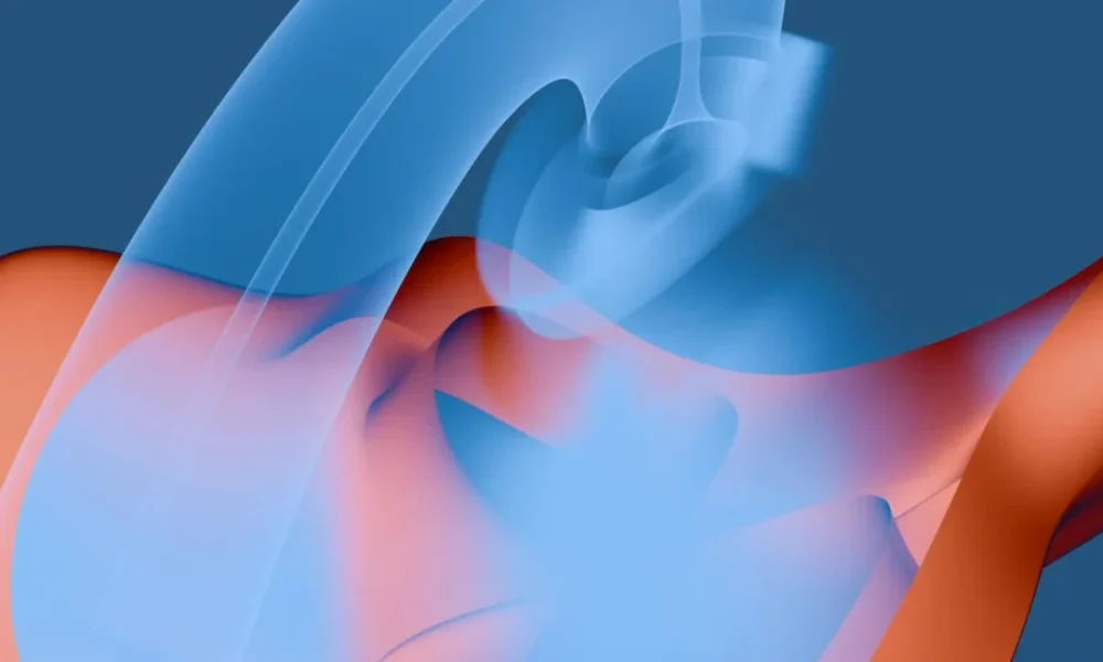 Servikojenik vertigo - medikal atlas stilinde anatomik kesit illustrasyonu