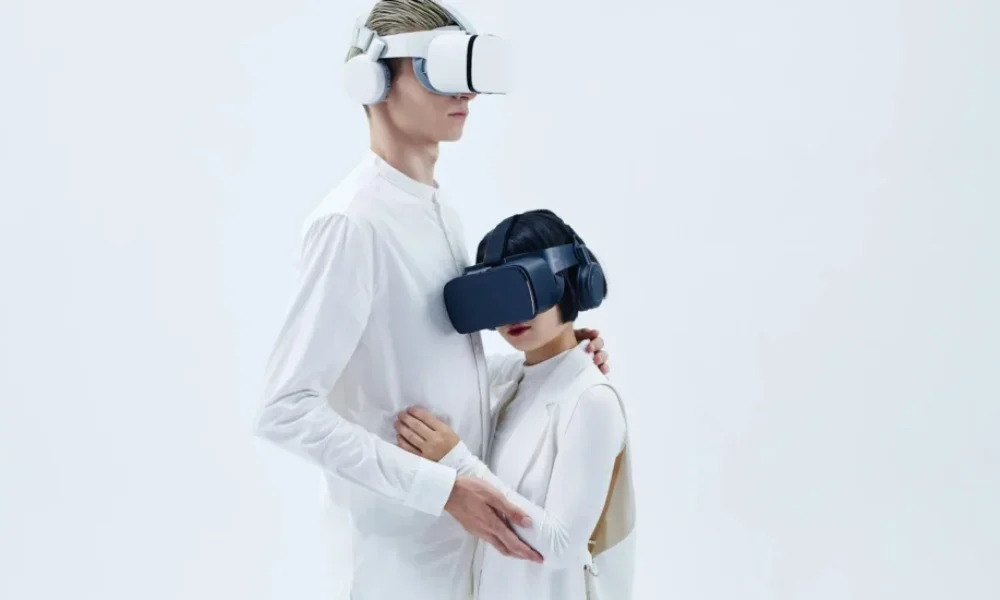 BPPV VR tedavi - medikal atlas stilinde anatomik kesit illustrasyonu