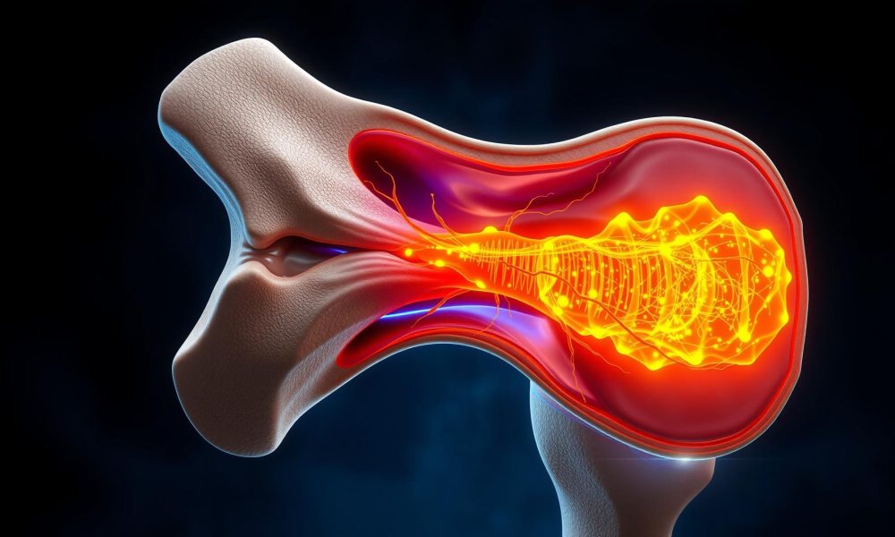 Vertigo nasıl anlaşılır - medikal atlas stilinde anatomik kesit illustrasyonu