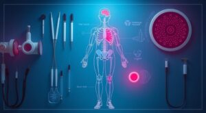 Horlama ameliyatı - medikal atlas stilinde anatomik kesit illustrasyonu
