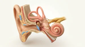 Vertigo tansiyonu yükseltir mi anatomik illüstrasyon - Vertigo Tansiyonu Yükseltir mi? 5 Kritik Klinik Bilgi