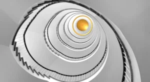 Vertigo nedir - hasta belirti gosterimi ve anatomik kesit illustrasyonu